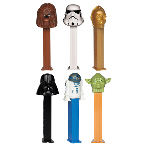 PEZ Candy-Pez Blister Card Dispenser - Star Wars - Assorted Styles-79820-Legacy Toys