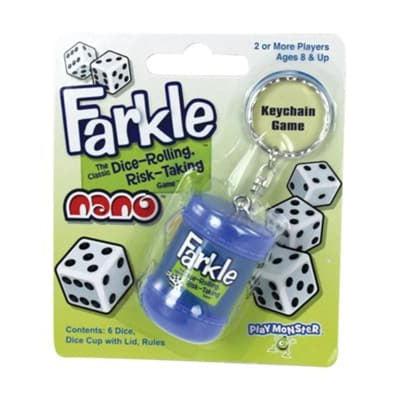 Play Monster-Farkle Nano Keychain-6810-Legacy Toys