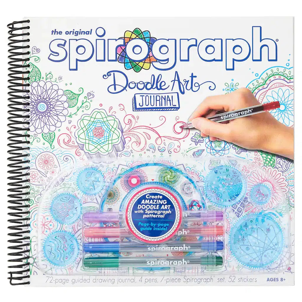 Play Monster-Spirograph Doodle Journal-20041-Legacy Toys