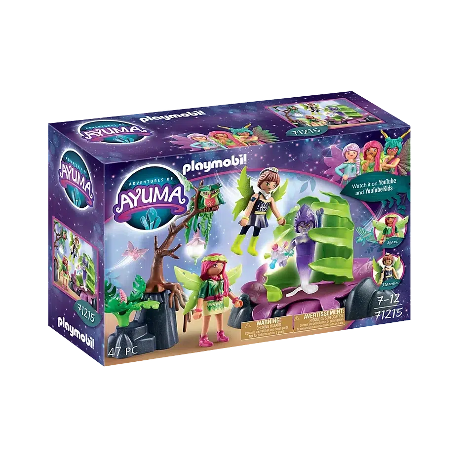 Playmobil-Adventures of Ayuma - Mystical Leaf Trap-71215-Legacy Toys