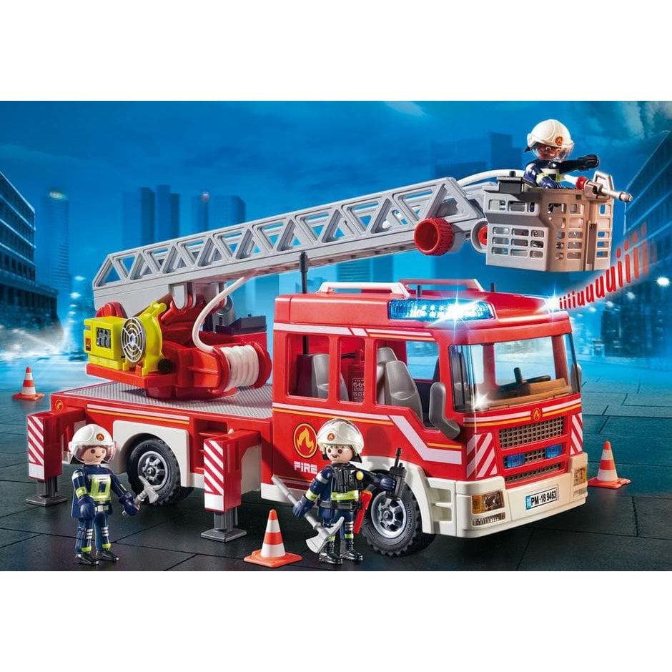 Playmobil-City Action - Fire Ladder Unit-9463-Legacy Toys