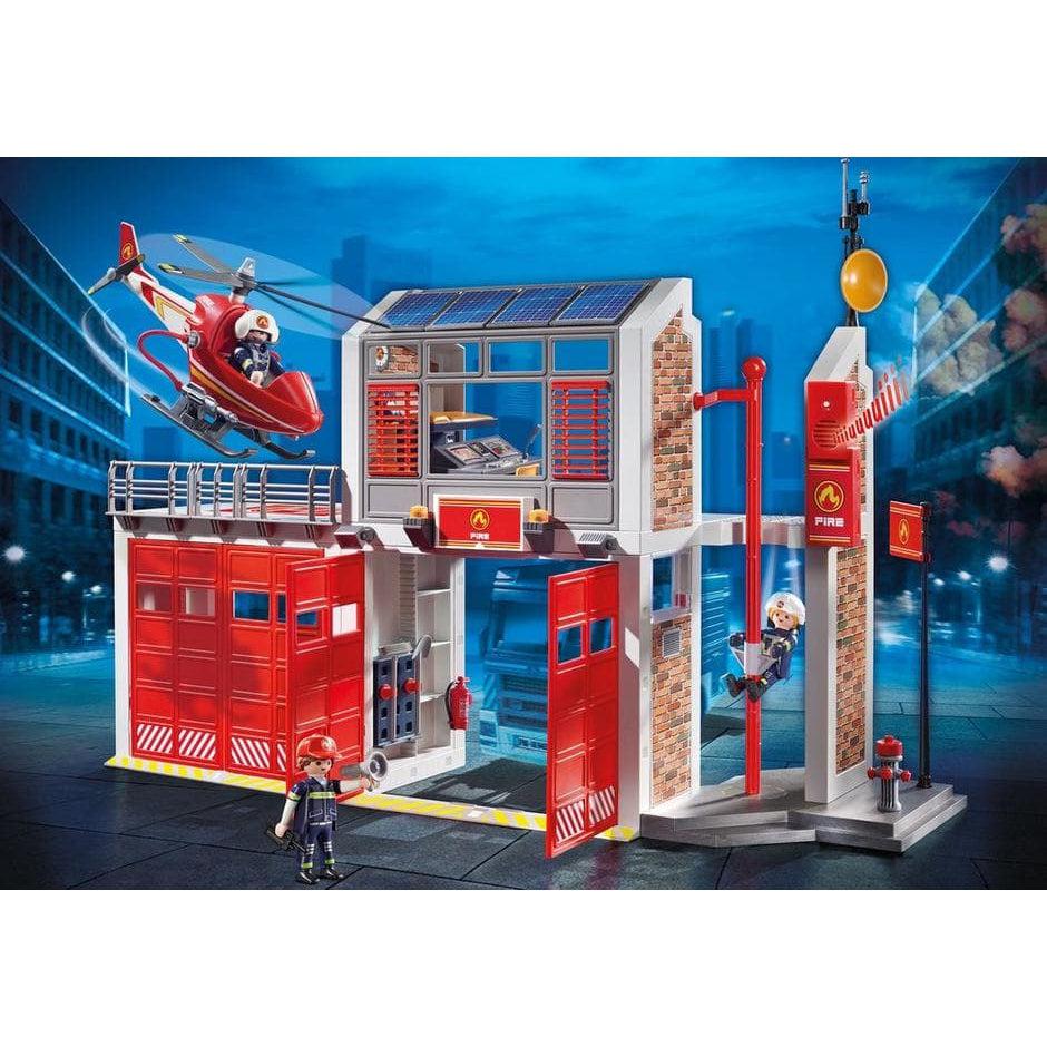 Playmobil-City Action - Fire Station-9462-Legacy Toys