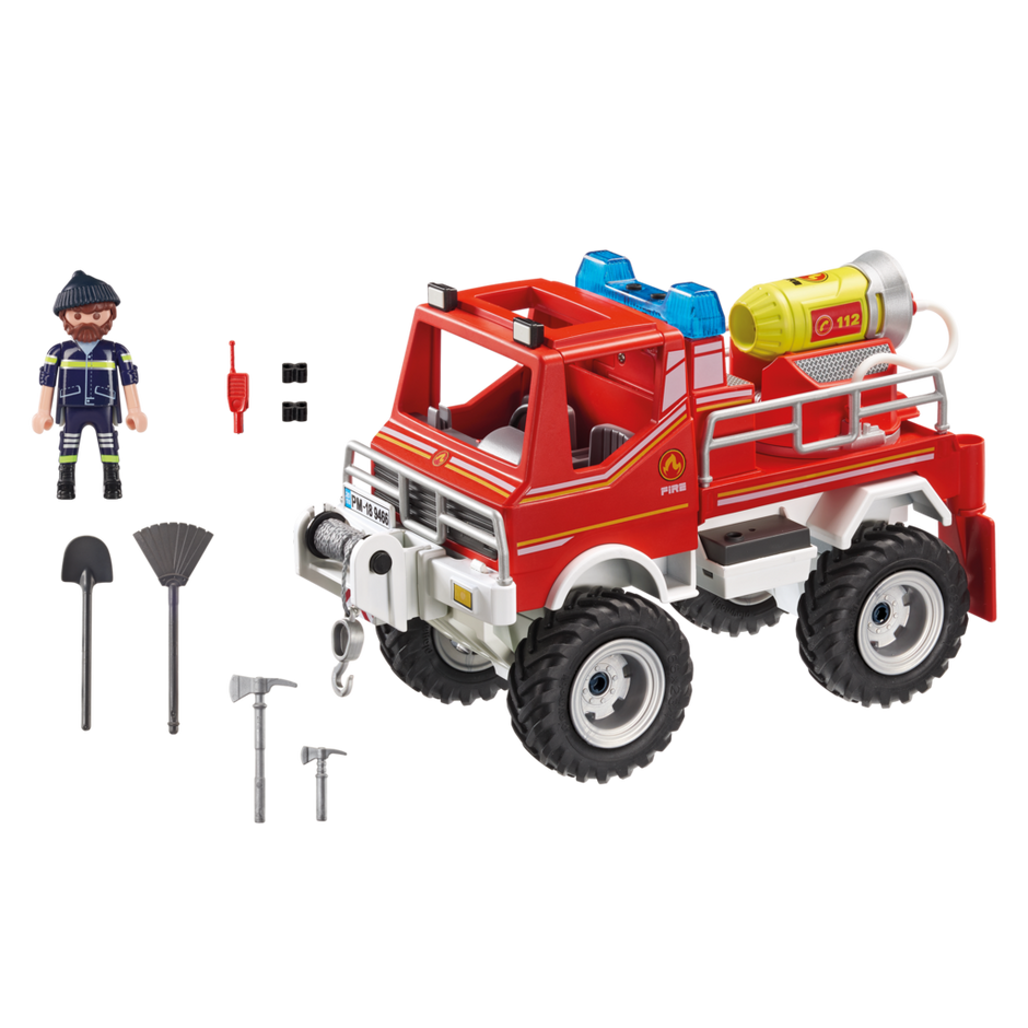 Playmobil-City Action - Fire Truck-9466-Legacy Toys