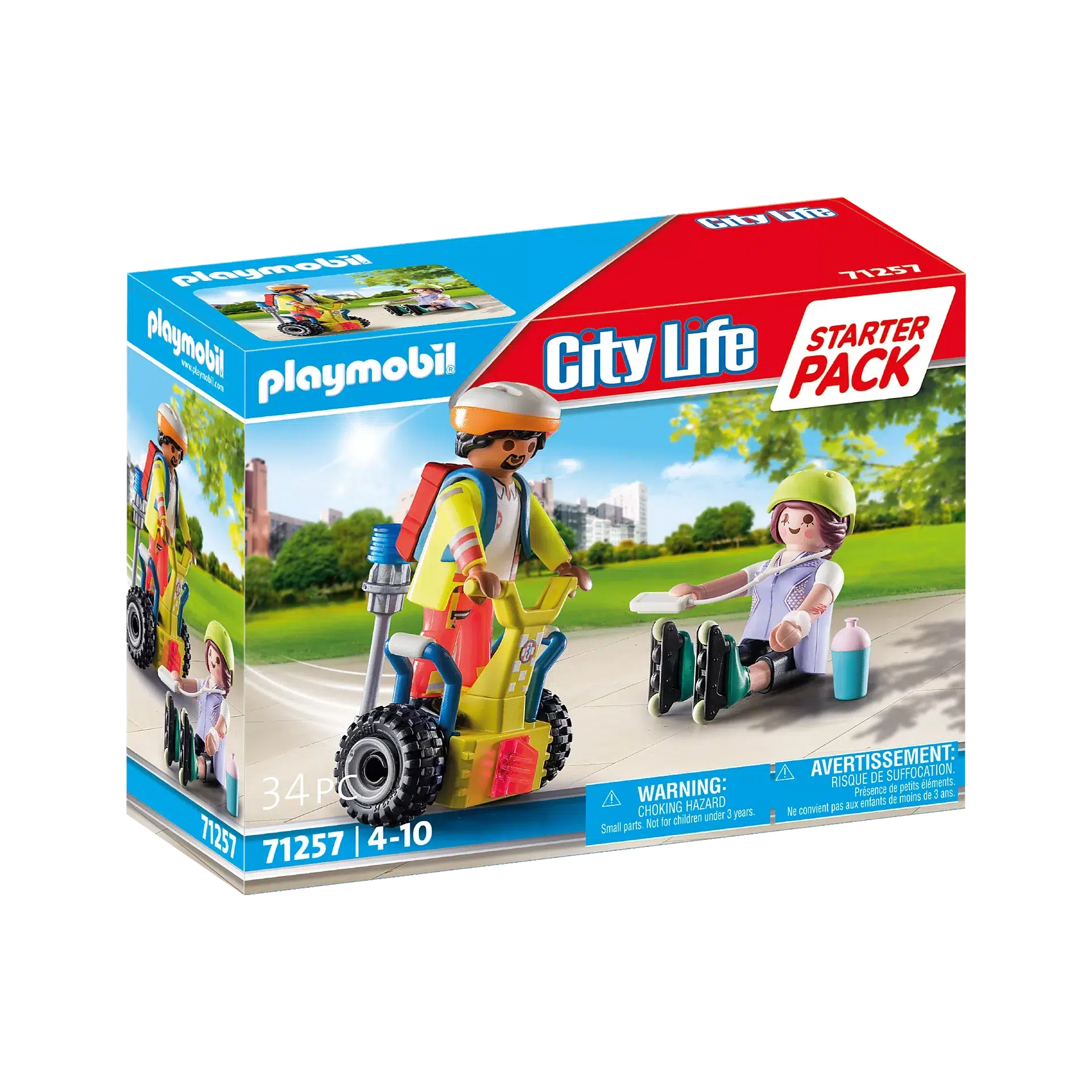 Playmobil-City Life - Balance Racer Starter Pack-71257-Legacy Toys
