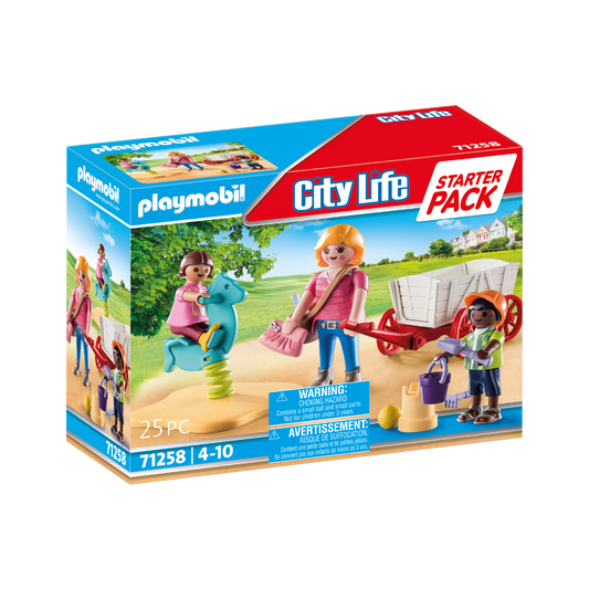 Playmobil-City Life - Daycare Starter Pack-71258-Legacy Toys
