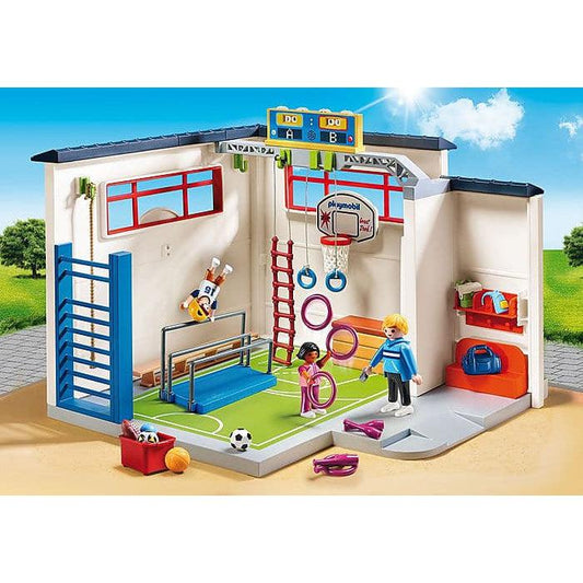 Playmobil-City Life - Gym Playset-9454-Legacy Toys