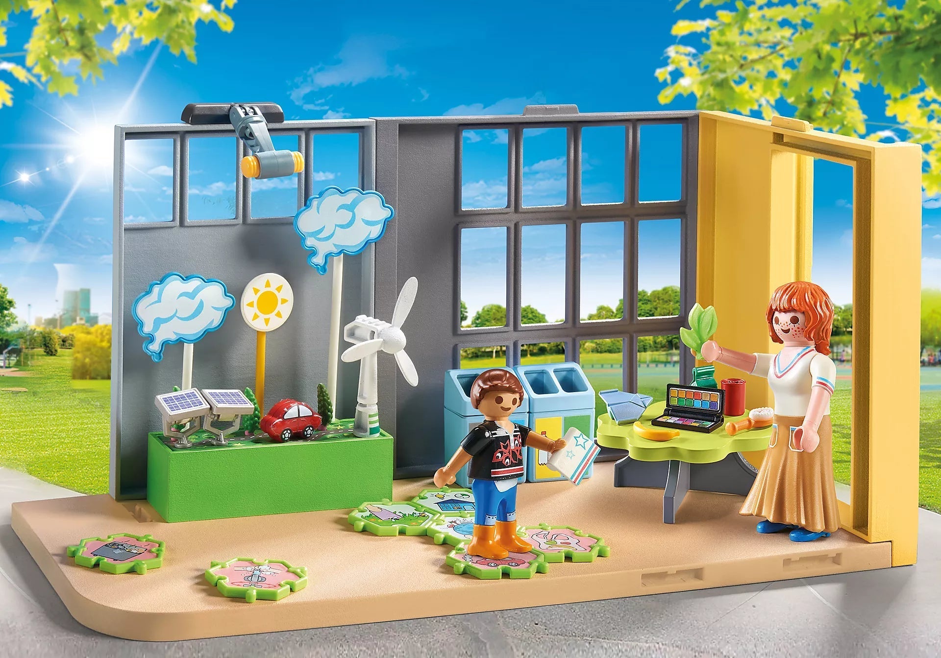 Playmobil-City Life - Meteorology Class-71331-Legacy Toys