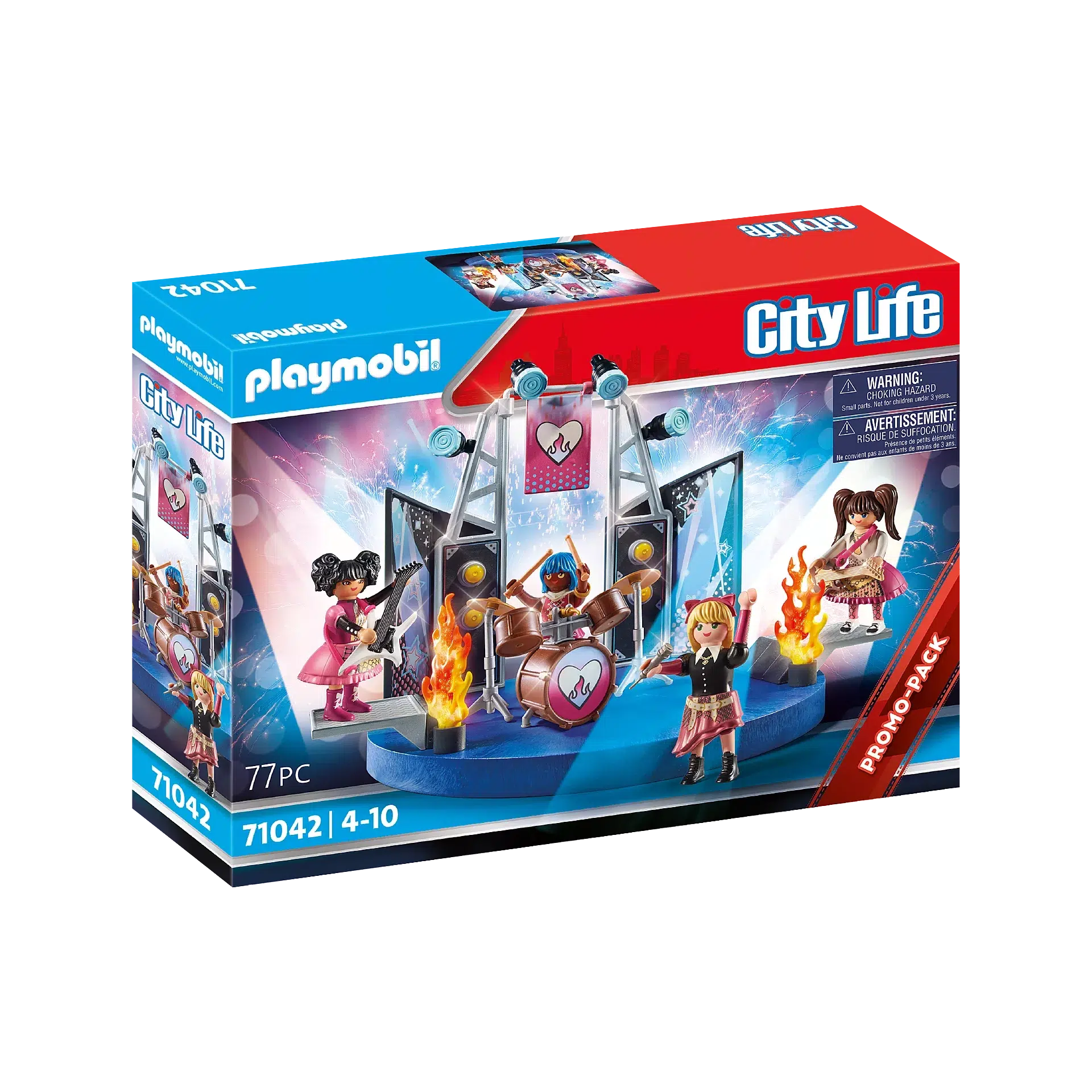 Playmobil-City Life - Music Band-71042-Legacy Toys
