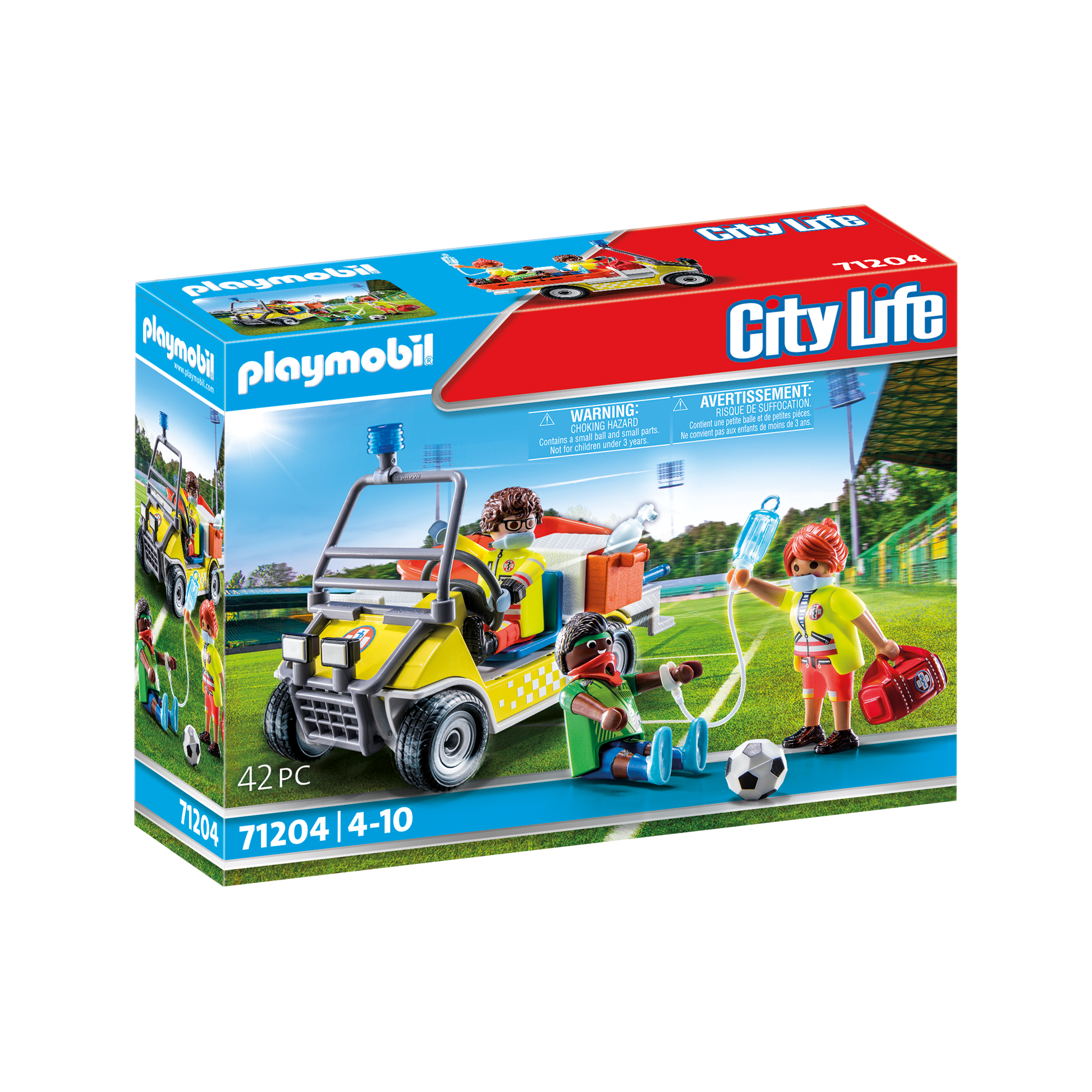 Playmobil-City Life - Rescue Cart-71204-Legacy Toys