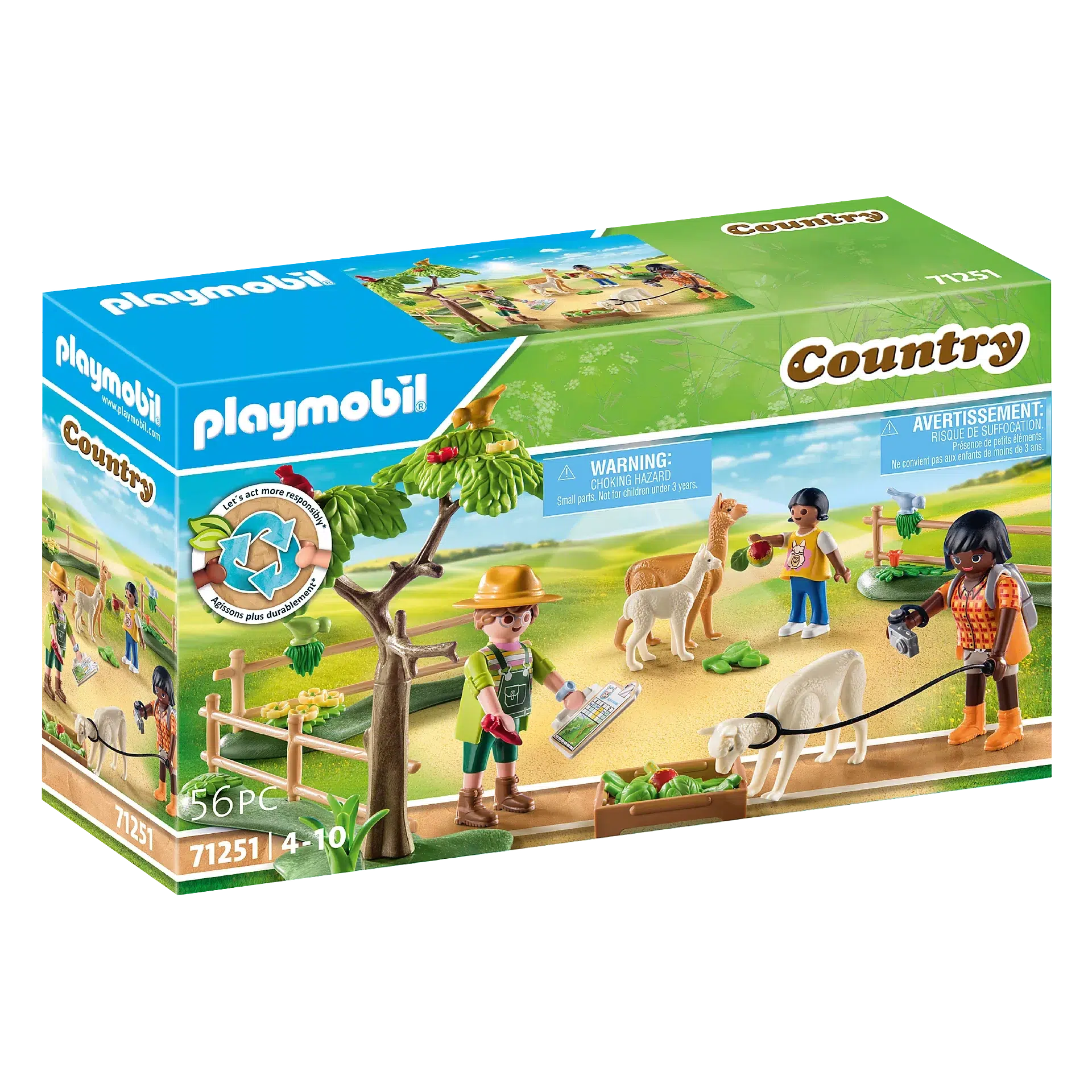 Playmobil-Country - Alpaca Hike-71251-Legacy Toys