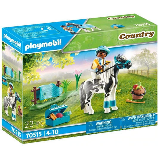 Playmobil-Country - Collectible Lewitzer Pony-70515-Legacy Toys