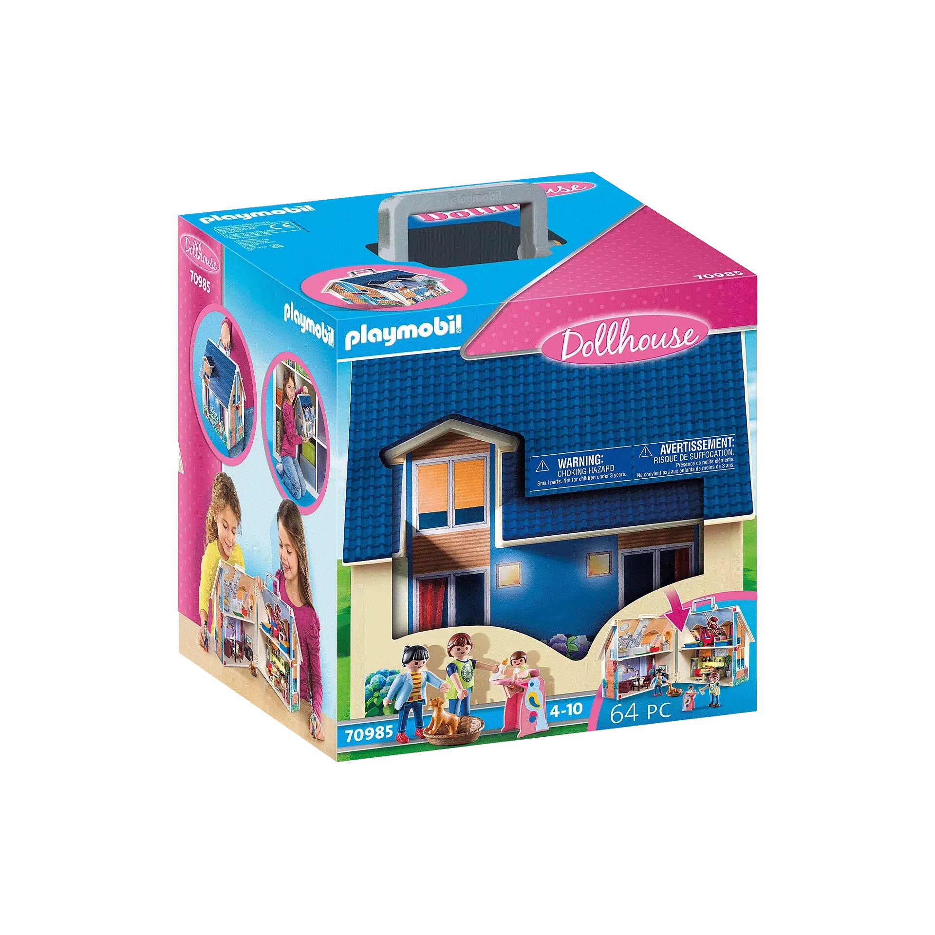 Playmobil-Dollhouse - Take Along Dollhouse-70985-Legacy Toys