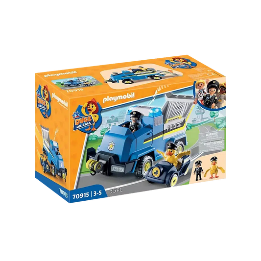 Playmobil-Duck on Call - Police Emergency Vehicle-70915-Legacy Toys