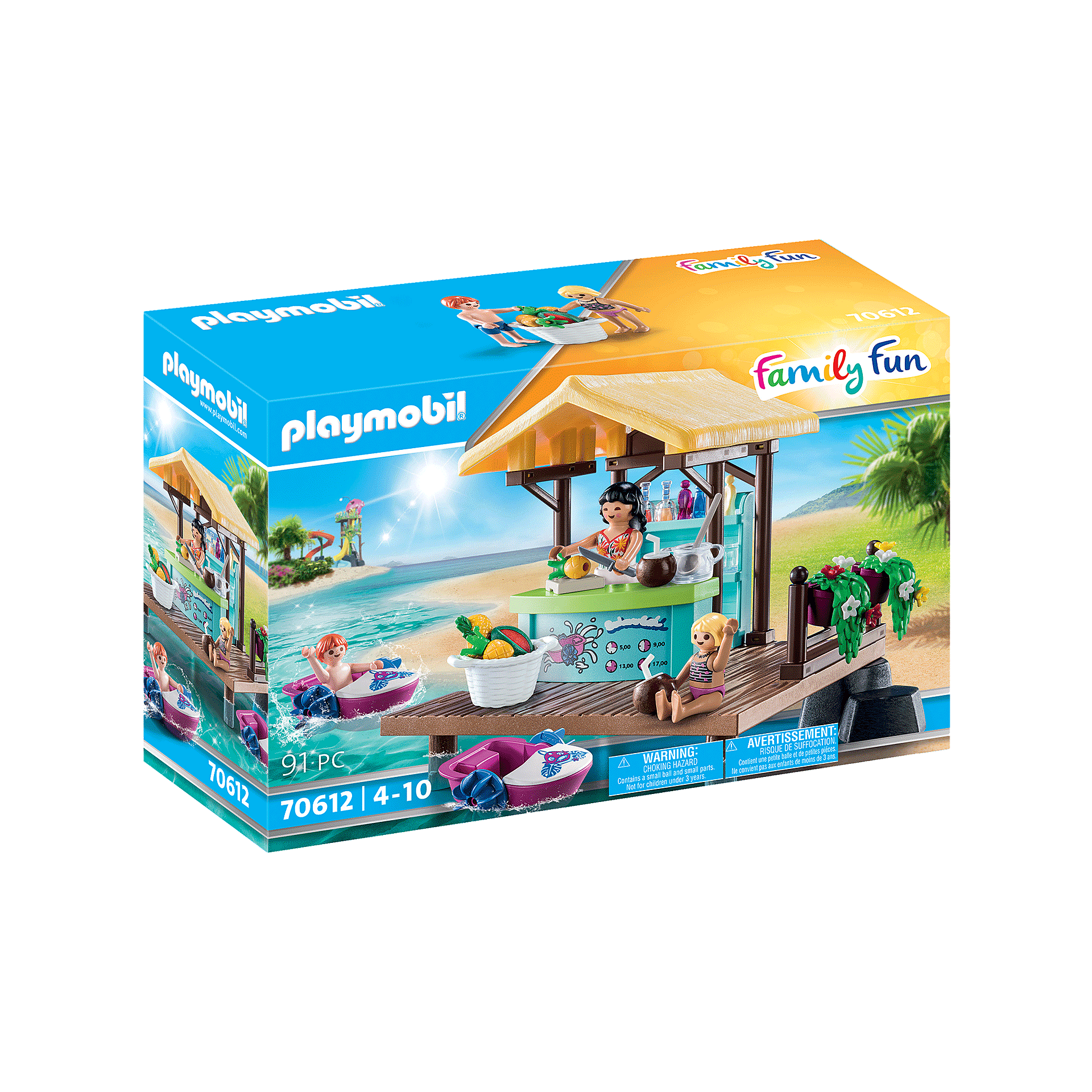 Playmobil-Family Fun - Paddle Boat Rental-70612-Legacy Toys