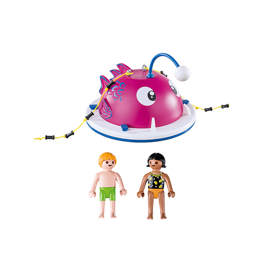 Playmobil-Family Fun - Swimming Island-70613-Legacy Toys