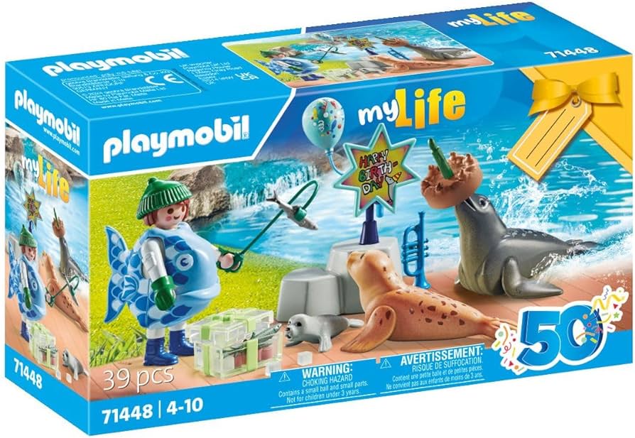 Playmobil-Keeper with Animals-71448-Legacy Toys