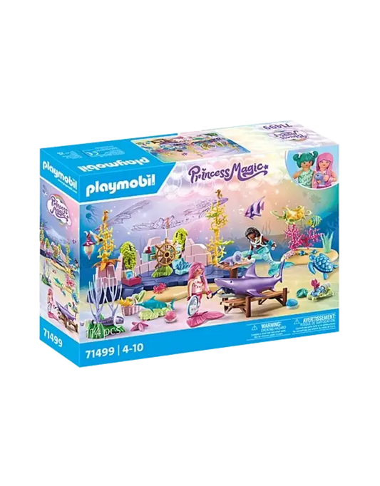 Playmobil-Mermaid Animal Care-71499-Legacy Toys