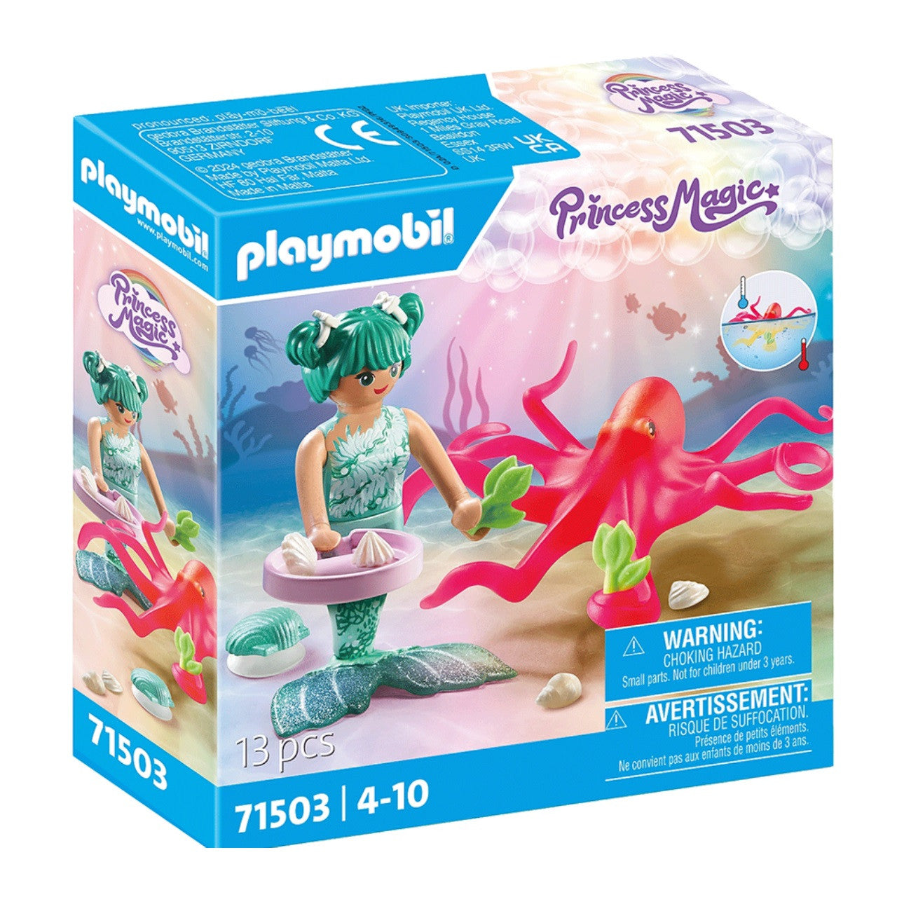 Playmobil-Mermaid with Octopus-71503-Legacy Toys