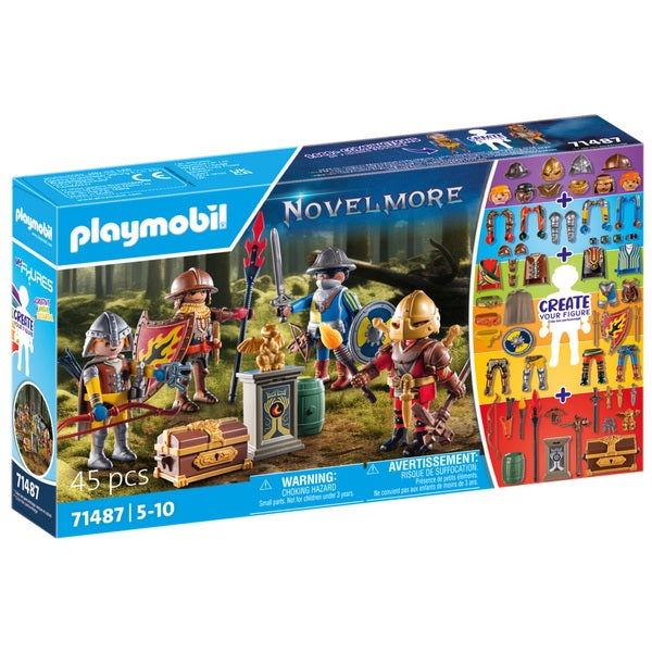 Playmobil-My Figures: Knights of Novelmore-71487-Legacy Toys