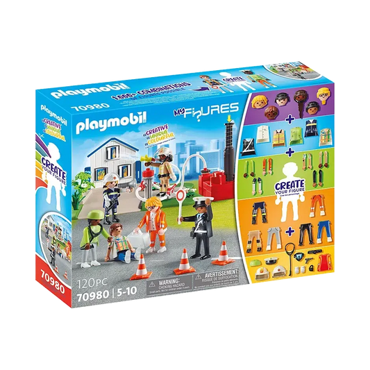 Playmobil-My Figures - Rescue Mission-70980-Legacy Toys
