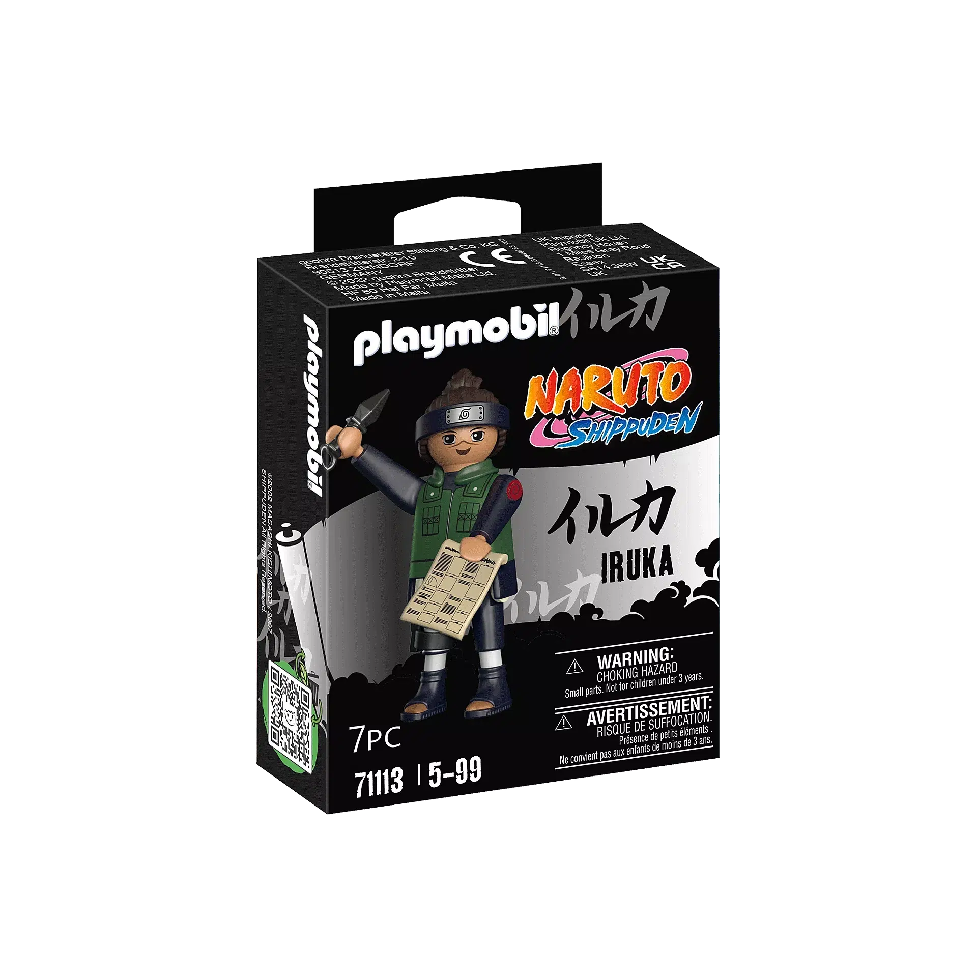 Playmobil-Naruto Shippuden - Iruka-71113-Legacy Toys