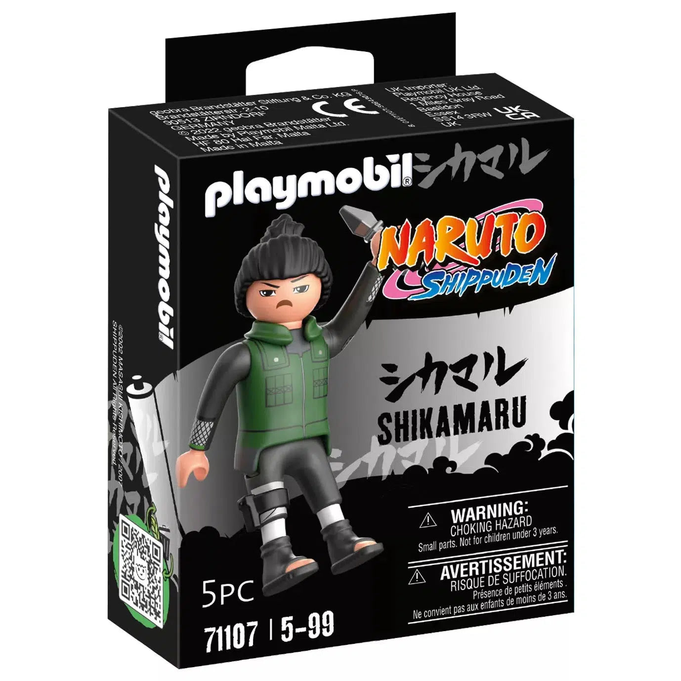 Playmobil-Naruto Shippuden - Shikamaru-71107-Legacy Toys