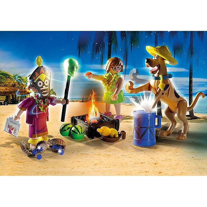 Playmobil-SCOOBY-DOO! Adventure with Witch Doctor-70707-Legacy Toys
