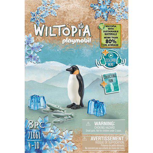 Playmobil-Wiltopia - Emperor Penguin-71061-Legacy Toys