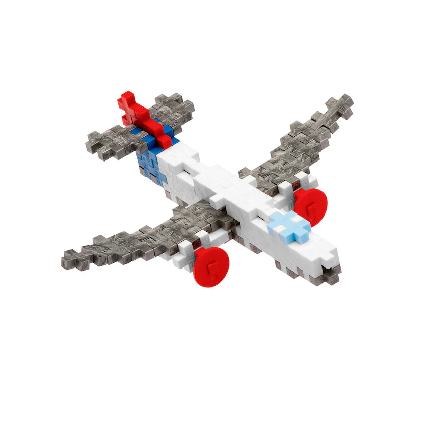 Plus-Plus USA-Plus-Plus Tube - Airplane-05118-Legacy Toys