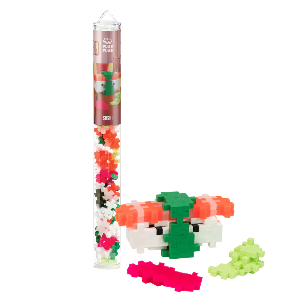 Plus-Plus USA-Plus-Plus Tube - Sushi-04162-Legacy Toys