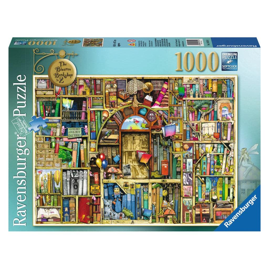 Ravensburger-Bizarre Bookshop 2 - 1000 Piece Puzzle-19314-Legacy Toys