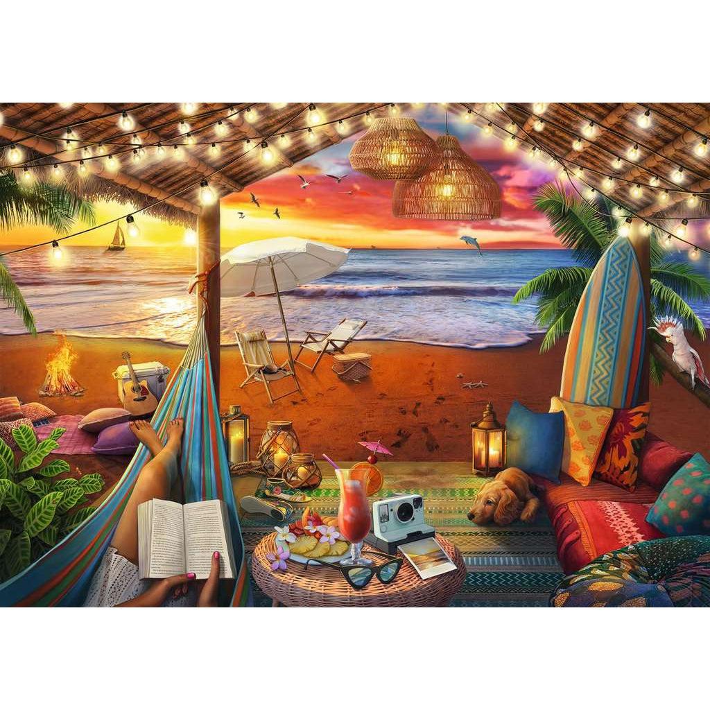 Ravensburger-Cozy Cabana 500 Piece Large Format-16795-Legacy Toys