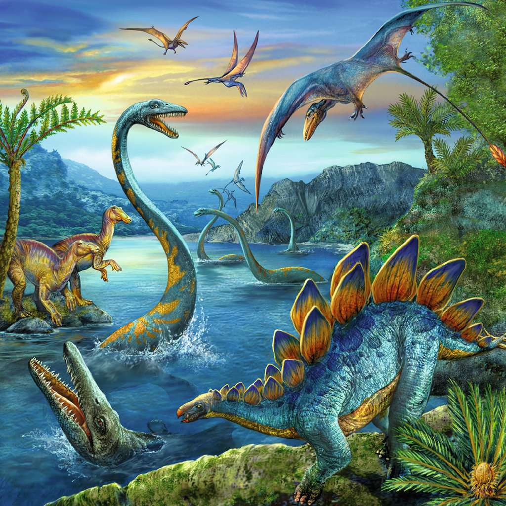 Ravensburger-Dinosaur Fascination - 3x49 Piece Puzzles-9317-Legacy Toys