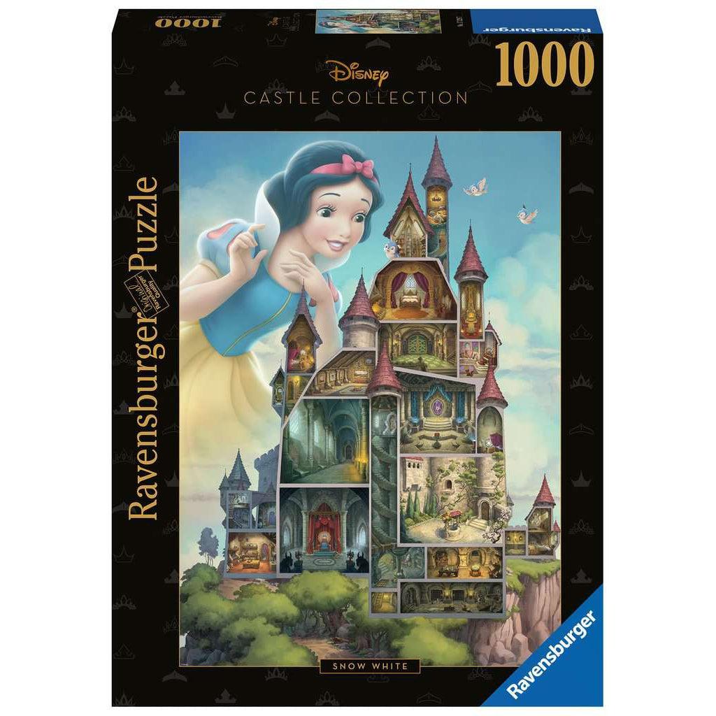 Ravensburger-Disney Castles: Snow White 1000 Piece Puzzle-17329-Legacy Toys