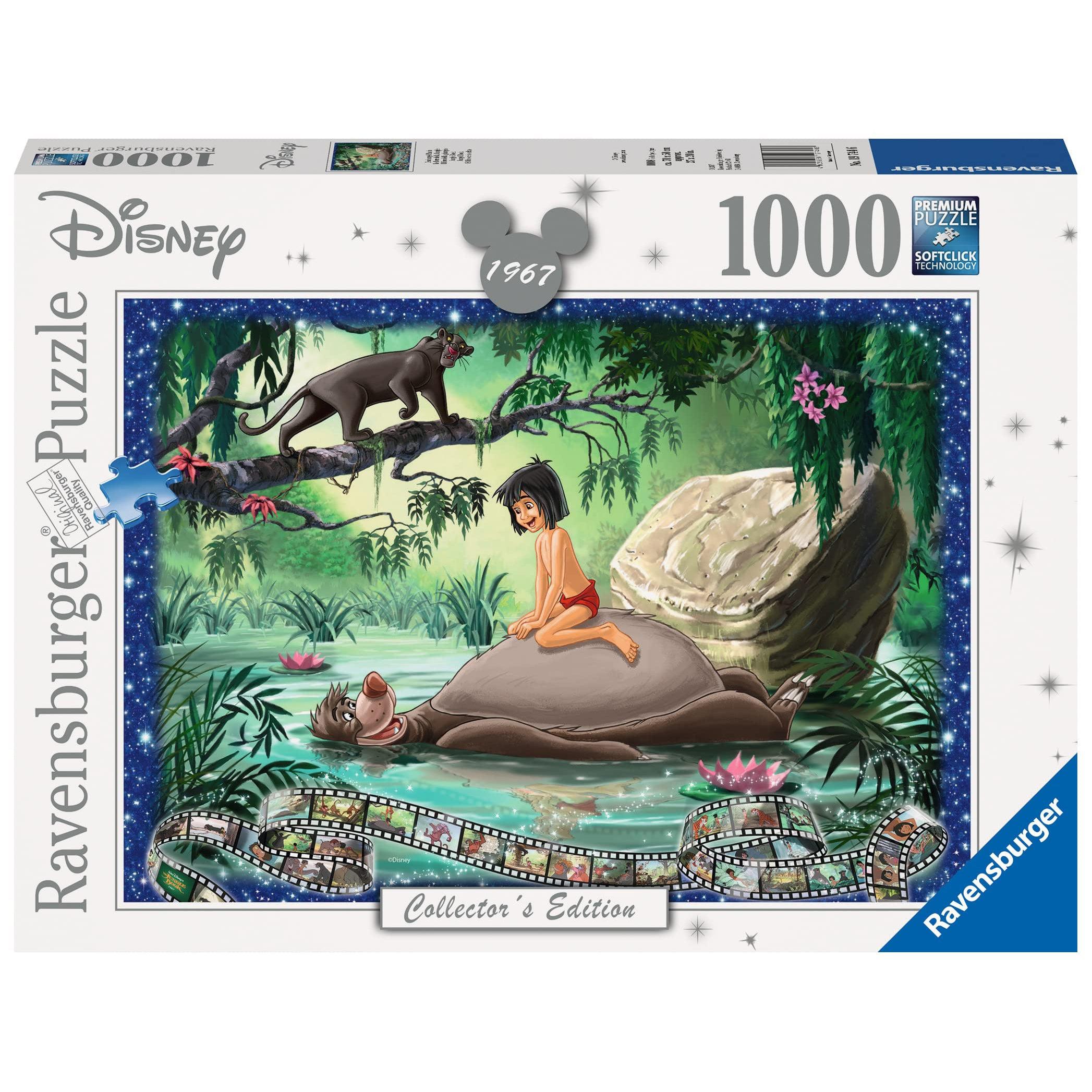 Ravensburger-Disney Collector's Edition: The Jungle Book 1000 Piece Puzzle-19744-Legacy Toys