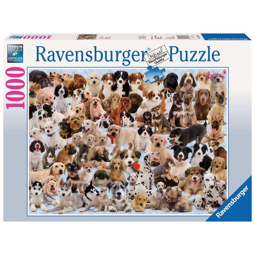 Ravensburger-Dogs Galore! 1000 Piece Puzzle-15633-Legacy Toys