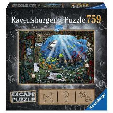 Ravensburger-Escape Puzzle: Submarine - 759 Piece Puzzle-19959-Legacy Toys