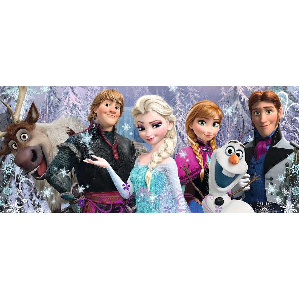 Ravensburger-Frozen Friends 200 Piece Panorama Puzzle-12801-Legacy Toys