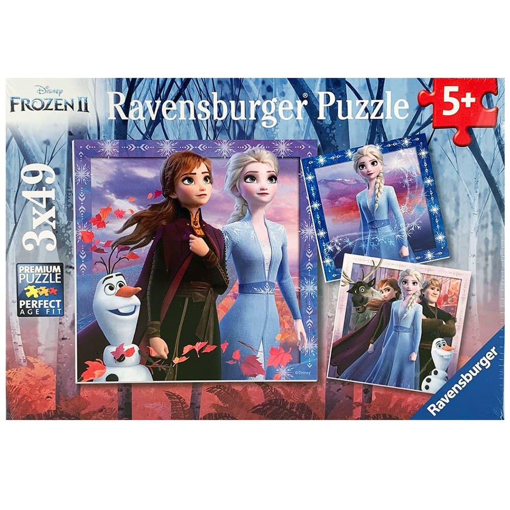 Ravensburger-Frozen II The Journey Starts - 3x49 Piece Puzzles-5011-Legacy Toys