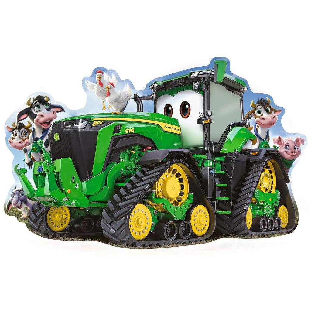 Ravensburger-John Deere Tractor Shaped - 24 Piece Puzzle-5172-Legacy Toys