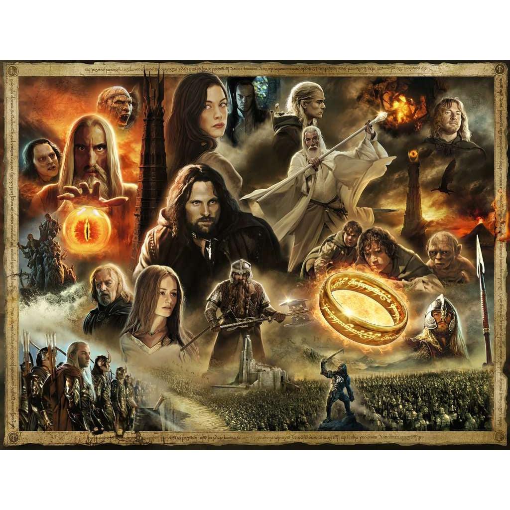 Ravensburger-Lord Of The Rings: The Two Towers 2000 Piece Puzzle-17294-Legacy Toys