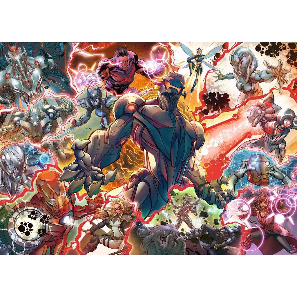 Ravensburger-Marvel Villainous: Ultron 1000 Piece Puzzle-16902-Legacy Toys