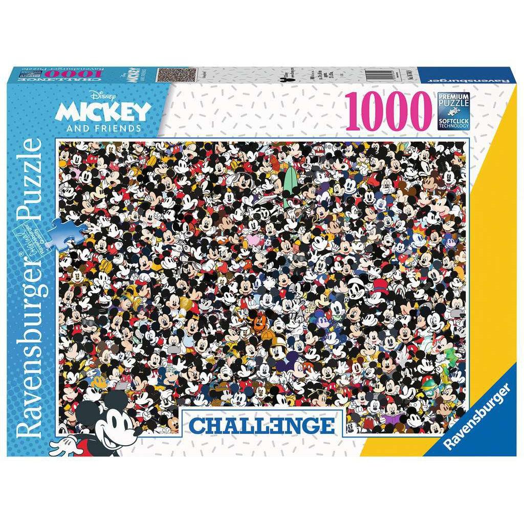 Ravensburger-Mickey CHALLENGE 1000 Piece Puzzle-16744-Legacy Toys