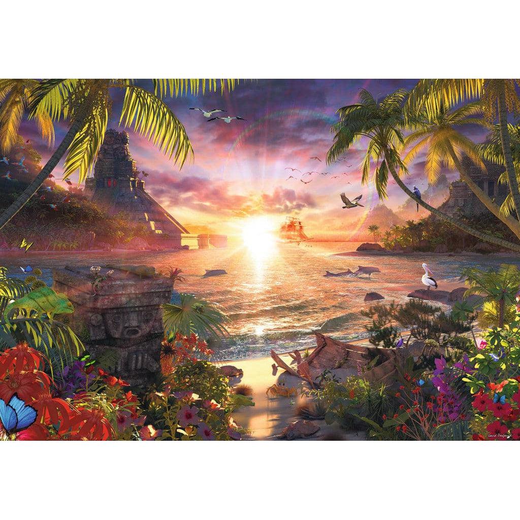 Ravensburger-Paradise Sunset - 18,000 Piece Puzzle-17824-Legacy Toys