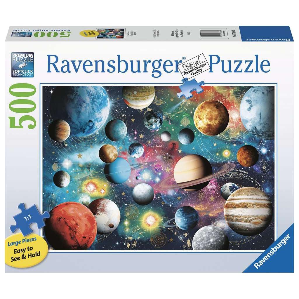 Ravensburger-Planetarium 500 Piece Large Format Puzzle-17468-Legacy Toys