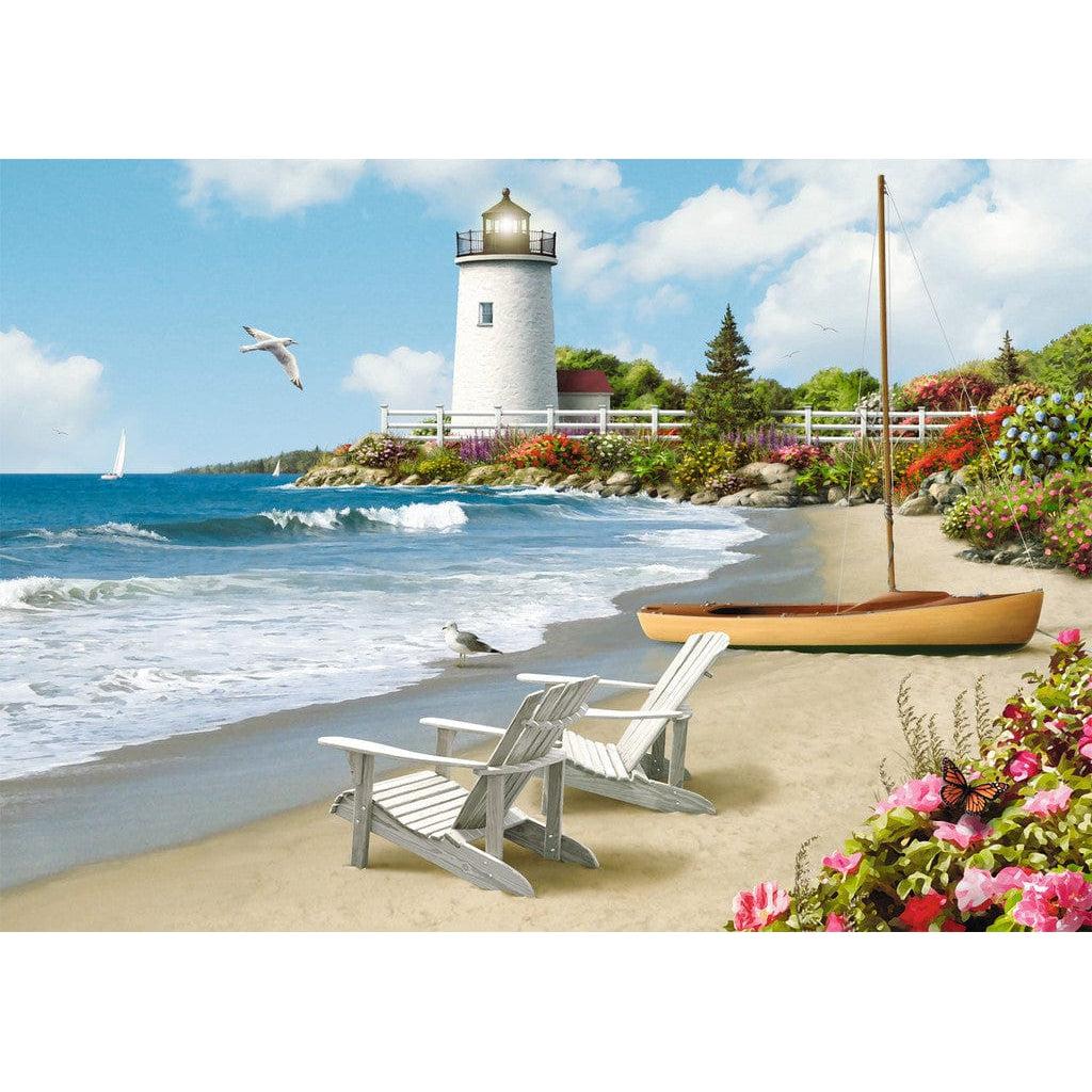 Ravensburger-Sunlit Shores - 300 Piece Large Format Puzzle-13535-Legacy Toys