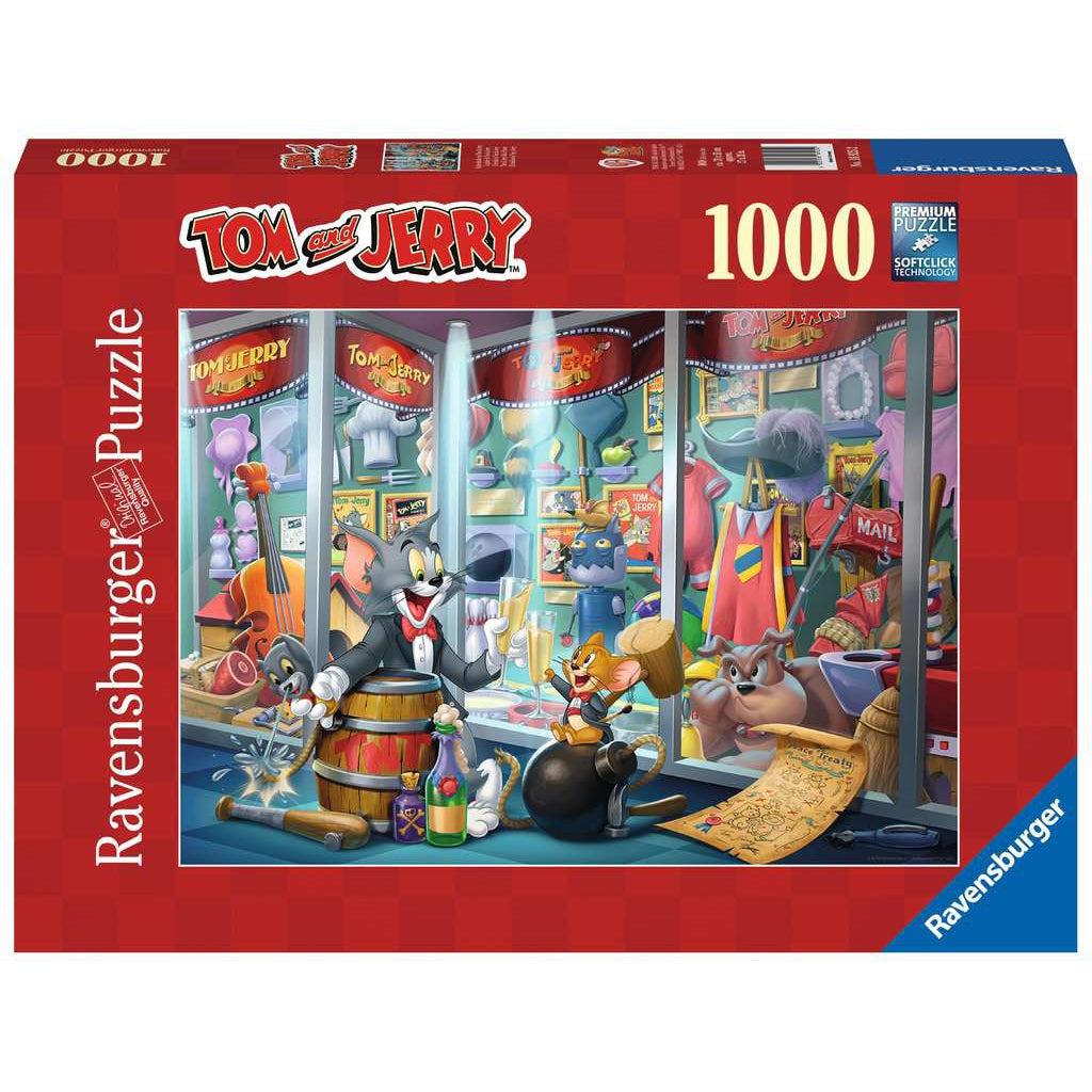 Ravensburger-Tom & Jerry Hall of Fame 1000 Piece Puzzle-16925-Legacy Toys