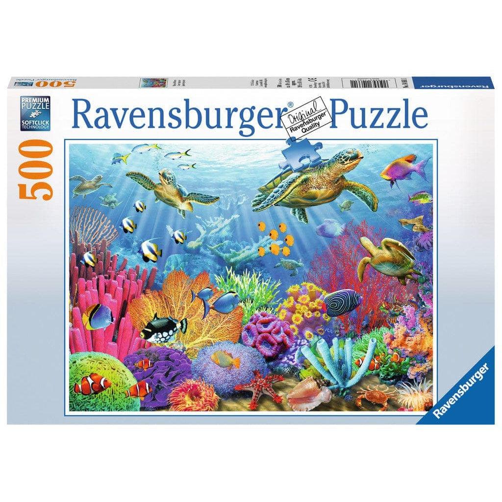 Ravensburger-Tropical Waters - 500 Piece Puzzle-14661-Legacy Toys