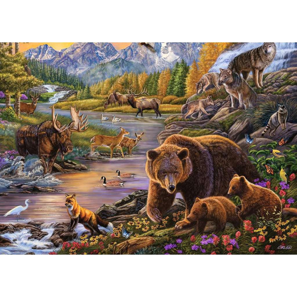 Ravensburger-Wilderness 500 Piece Large Format-16790-Legacy Toys