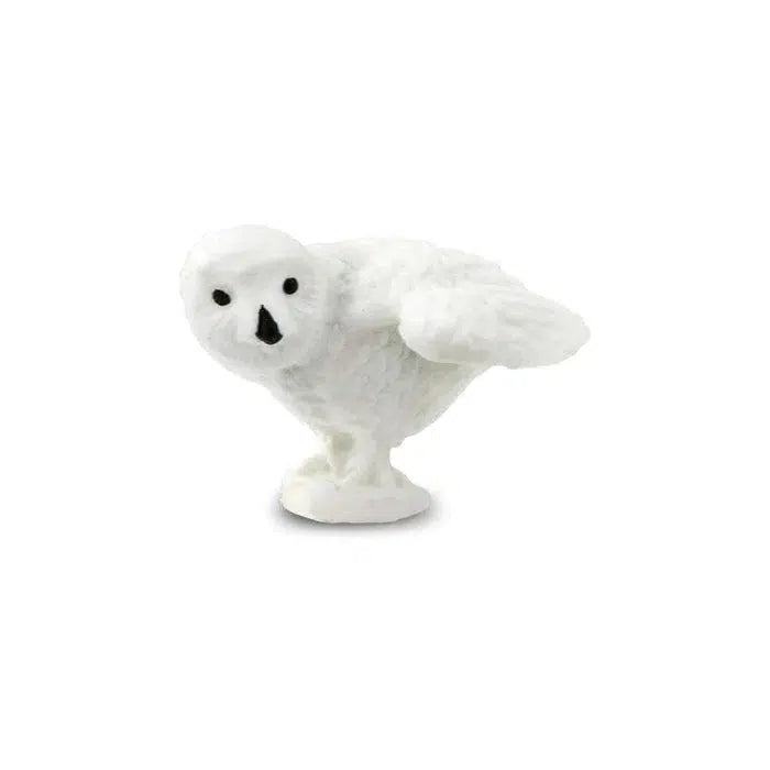 Safari Ltd-Good Luck Minis Snowy Owls-354222-Legacy Toys